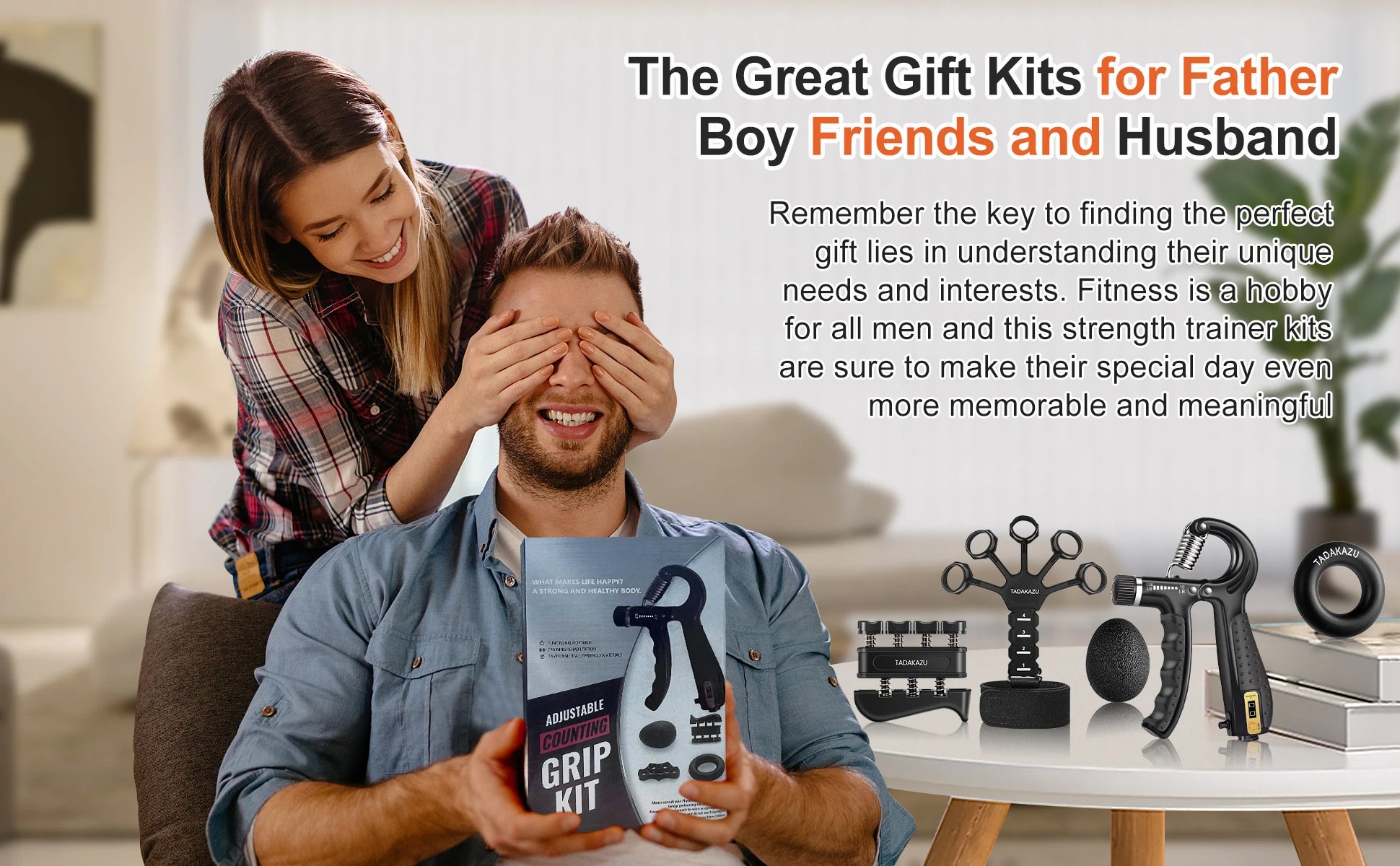 Grip Trainer Kit – Adjustable Hand & Finger Exercisers