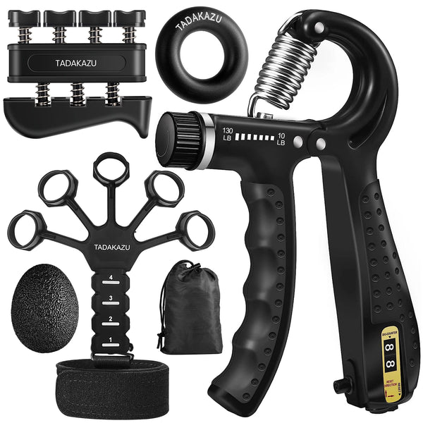 Grip Trainer Kit – Adjustable Hand & Finger Exercisers