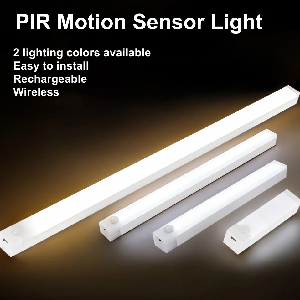 Wireless Rechargeable Motion Sensor LED Bar Light