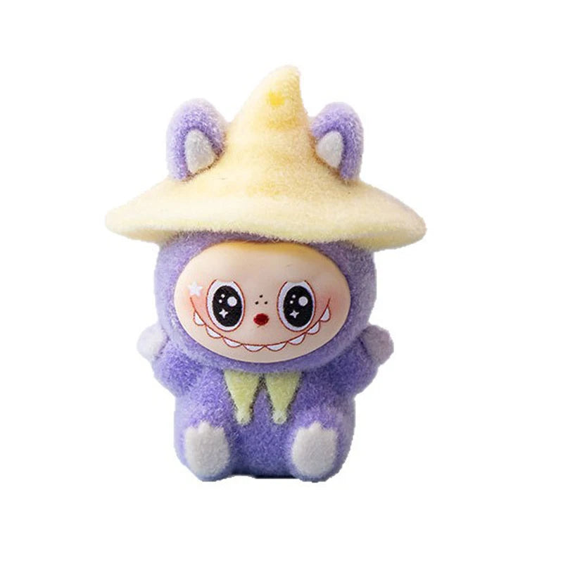Lububu Anime Magician Flocked Figures – DIY Dolls & Ornaments