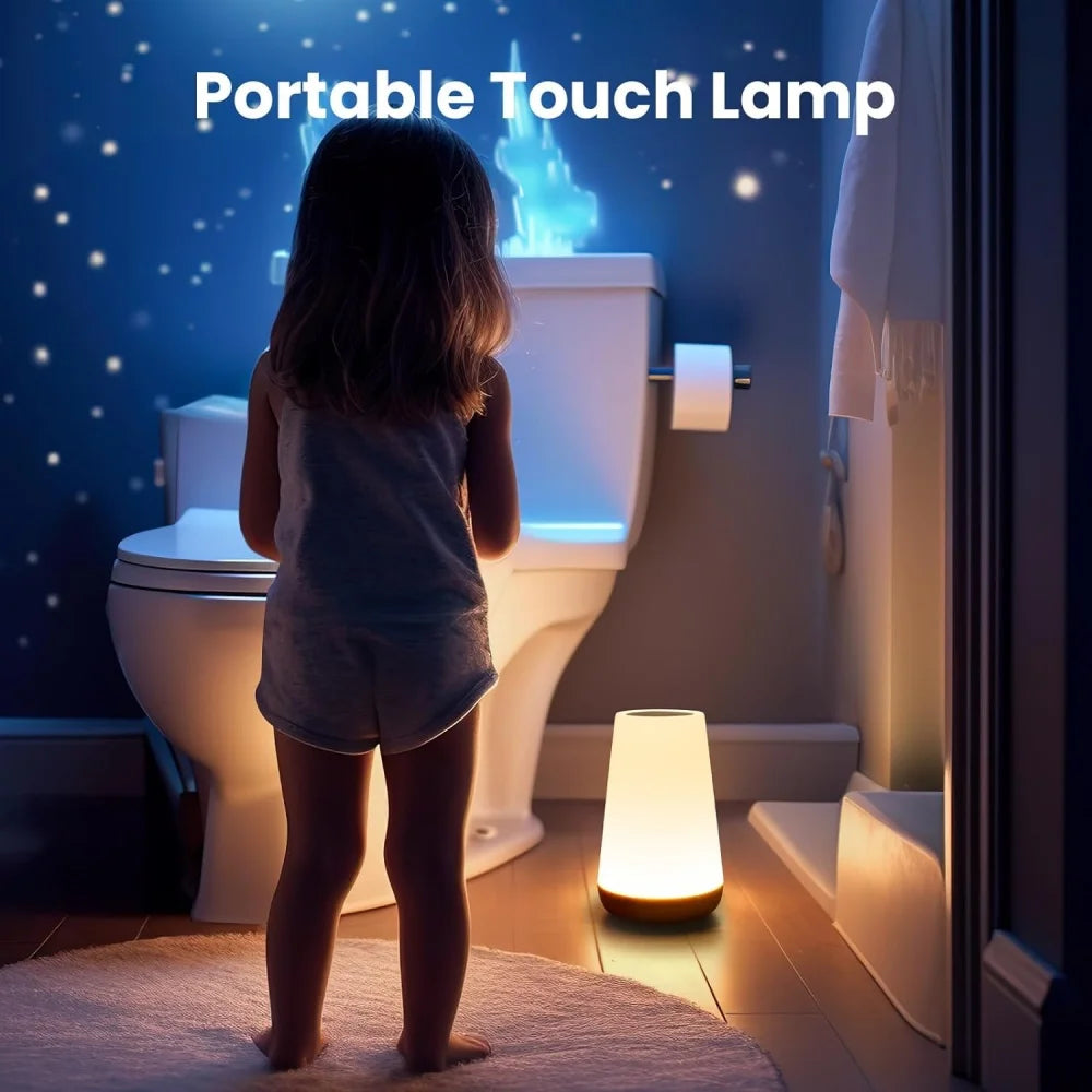 USB Rechargeable RGB Touch Night Light Lamp