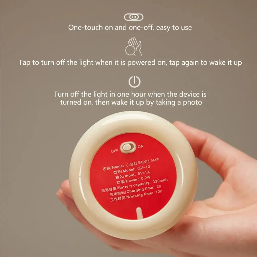 USB Rechargeable Sunset LED Night Light Table Lamp