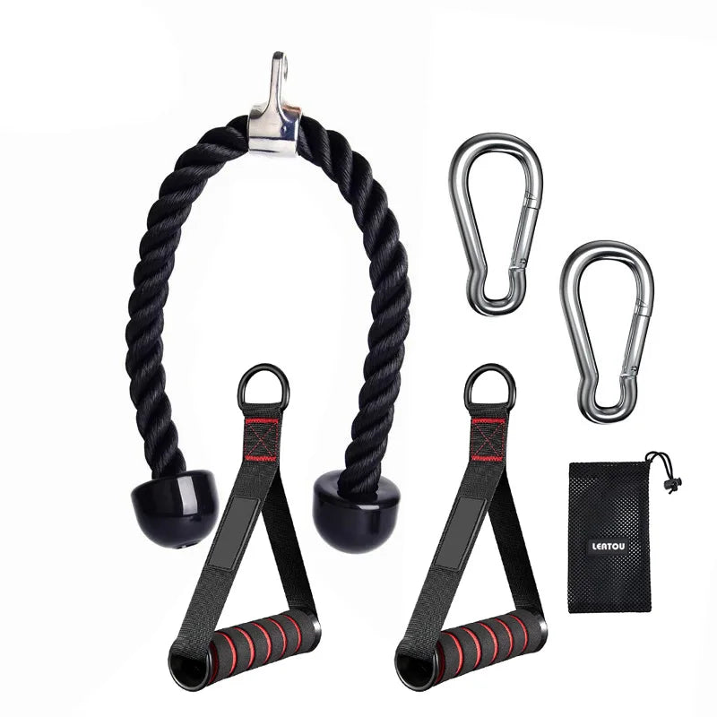 Triceps & Face Pull Rope – Gym Cable Attachment for Strength Training