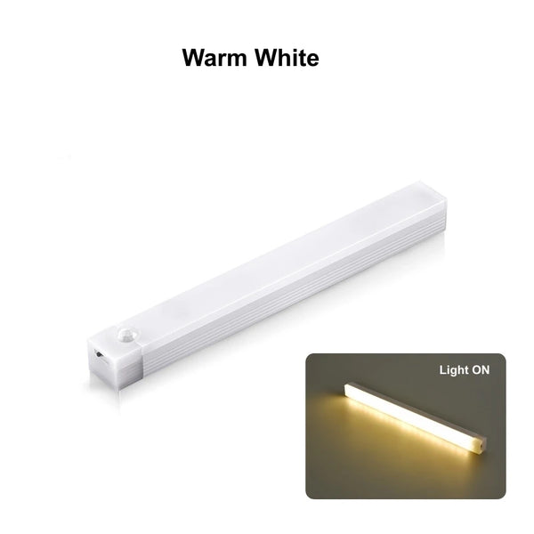 USB Rechargeable Motion Sensor LED Night Light Bar