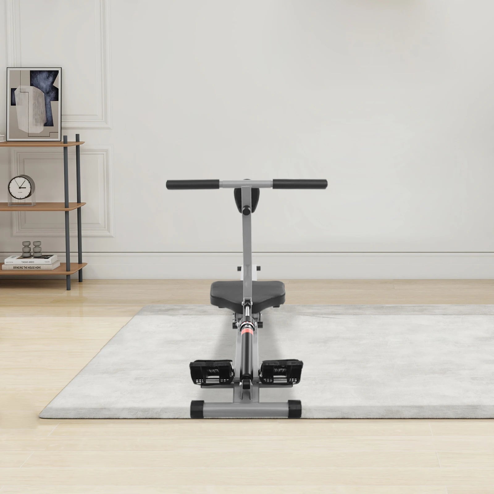 Foldable Rowing Machine – Home Exercise with LED Display