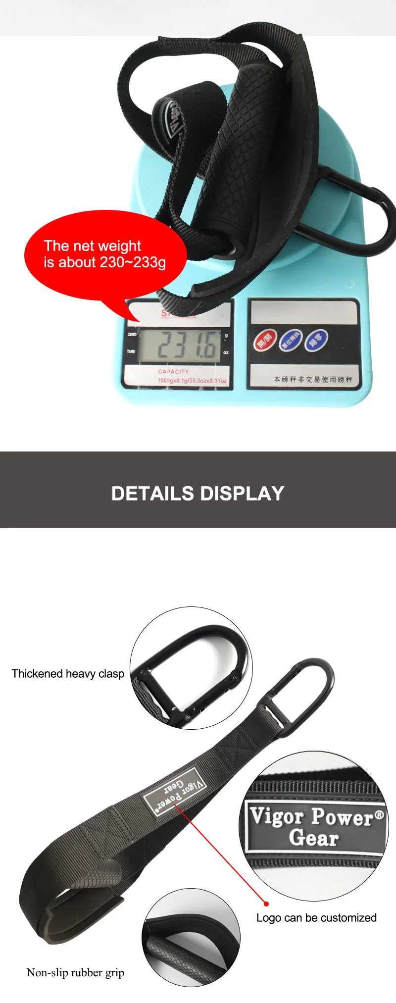 Triceps & Face Pull Rope – Gym Cable Attachment for Strength Training