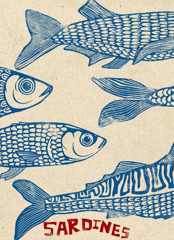 Retro Kitchen Coffee Poster – Cartoon Wall Canvas Art