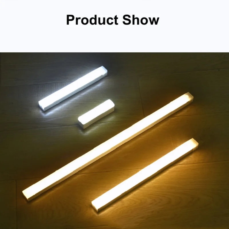 USB Rechargeable Motion Sensor LED Night Light Bar