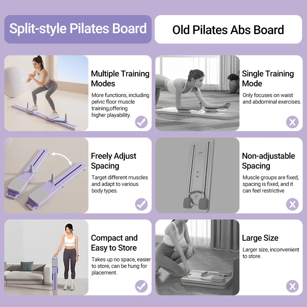 2-in-1 Abs & Ski Board – Portable Full-Body Trainer