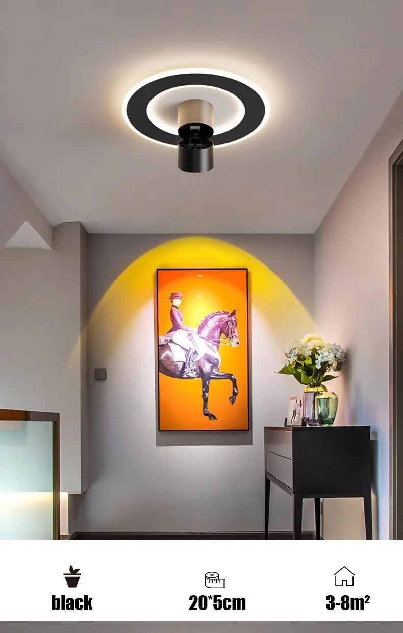 LED Sunset Ceiling Light – Projector Mood Lamp, 90-260V