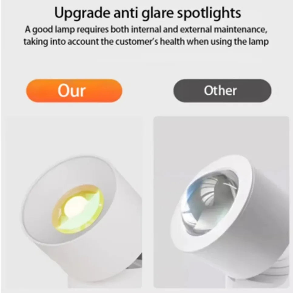 LED Sunset Ceiling Light – Projector Mood Lamp, 90-260V