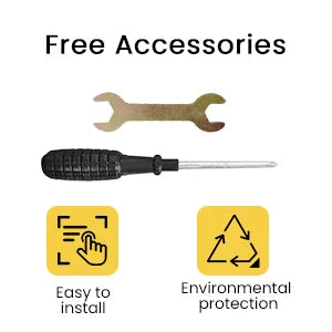 3-Tier 360° Rotating Bookcase Side Table with Wheels