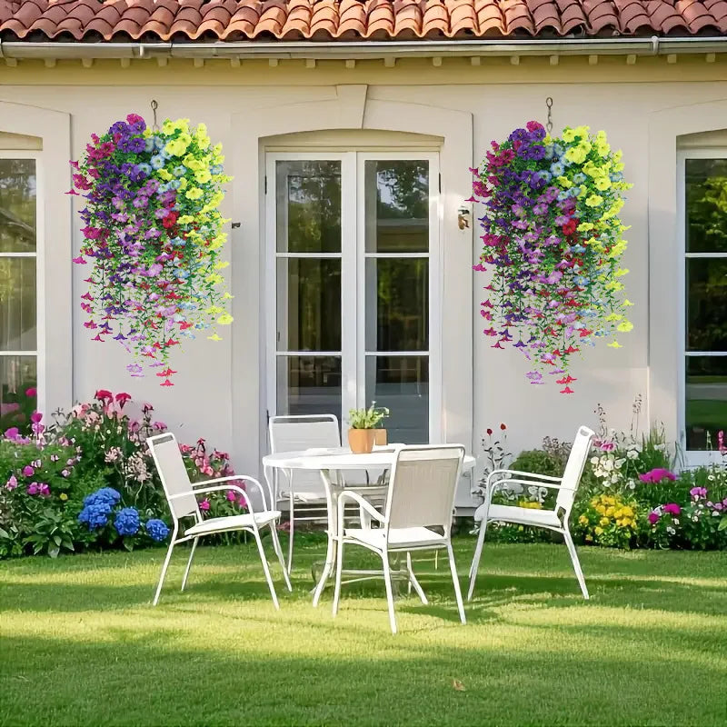 Artificial Hanging Flowers – UV-Resistant Room & Wedding Décor