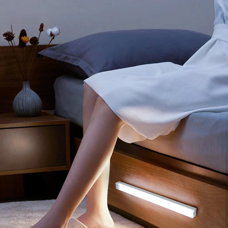 USB Rechargeable Motion Sensor LED Night Light Bar