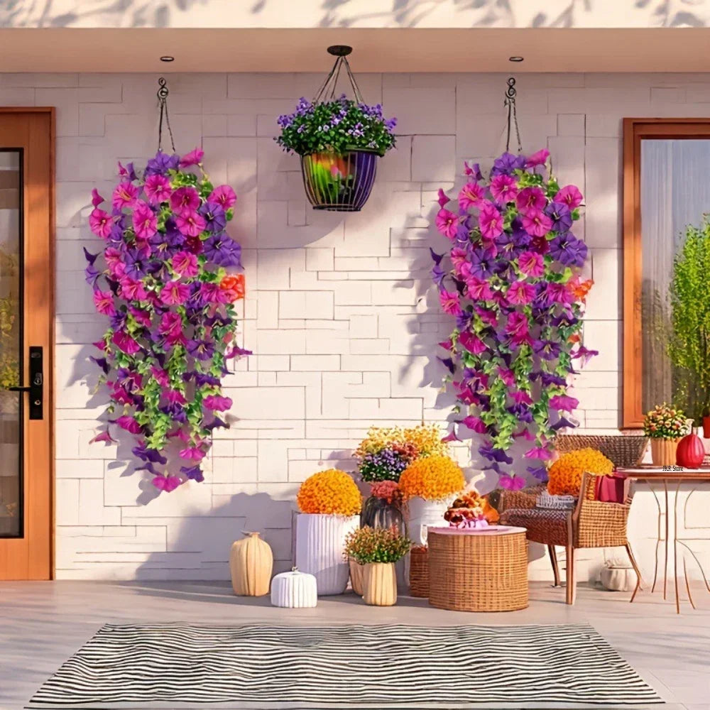 Artificial Hanging Flowers – UV-Resistant Room & Wedding Décor