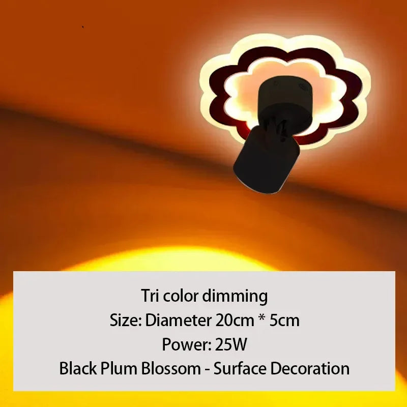 LED Sunset Ceiling Light – Projector Mood Lamp, 90-260V