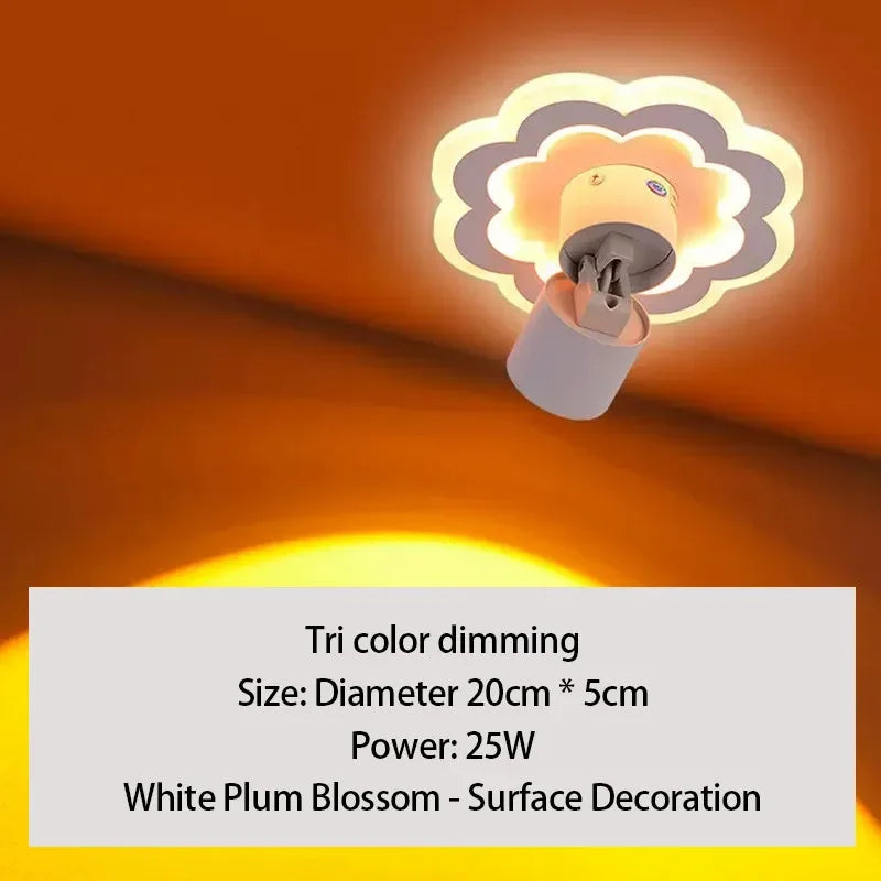 LED Sunset Ceiling Light – Projector Mood Lamp, 90-260V