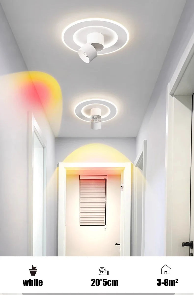 LED Sunset Ceiling Light – Projector Mood Lamp, 90-260V