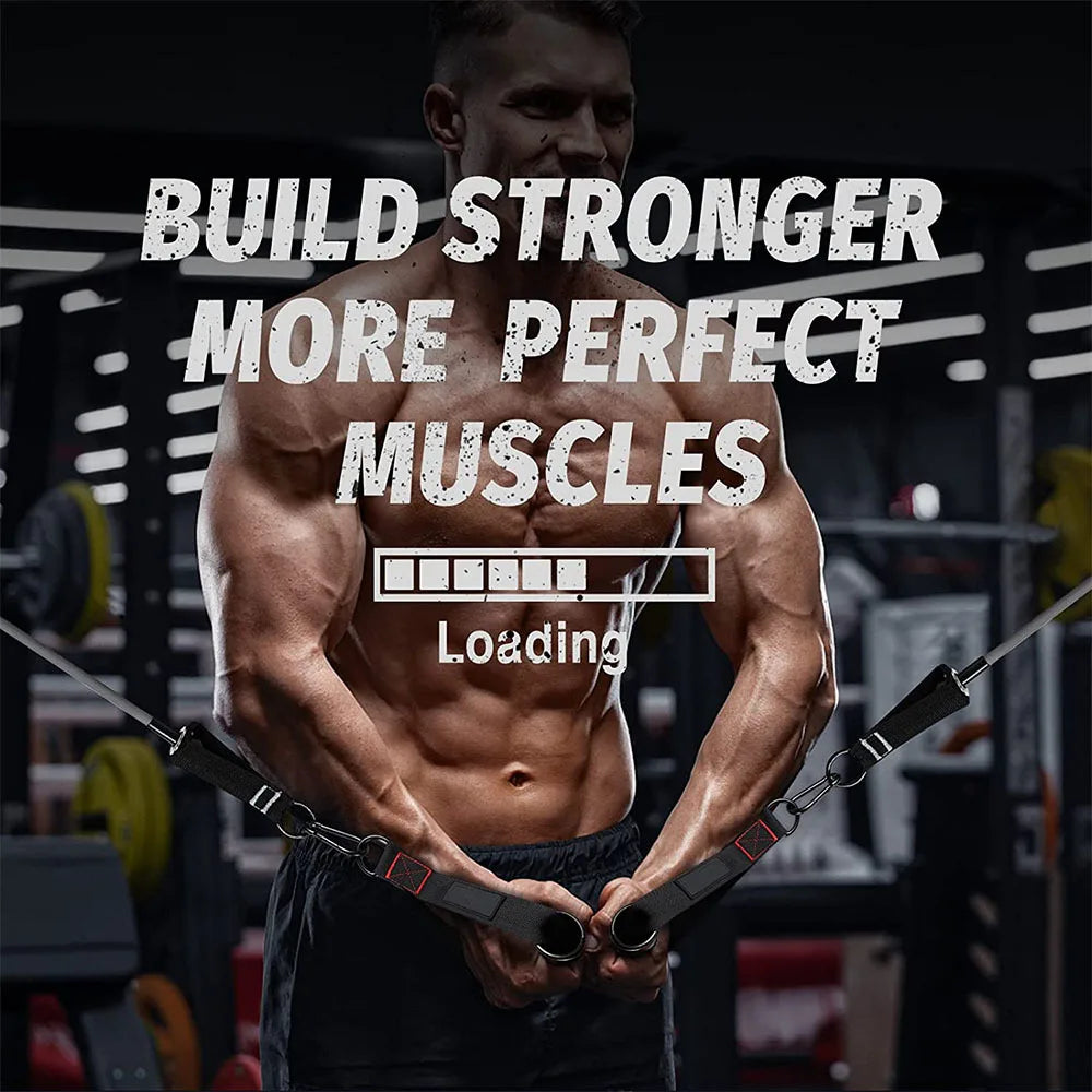 Triceps & Face Pull Rope – Gym Cable Attachment for Strength Training