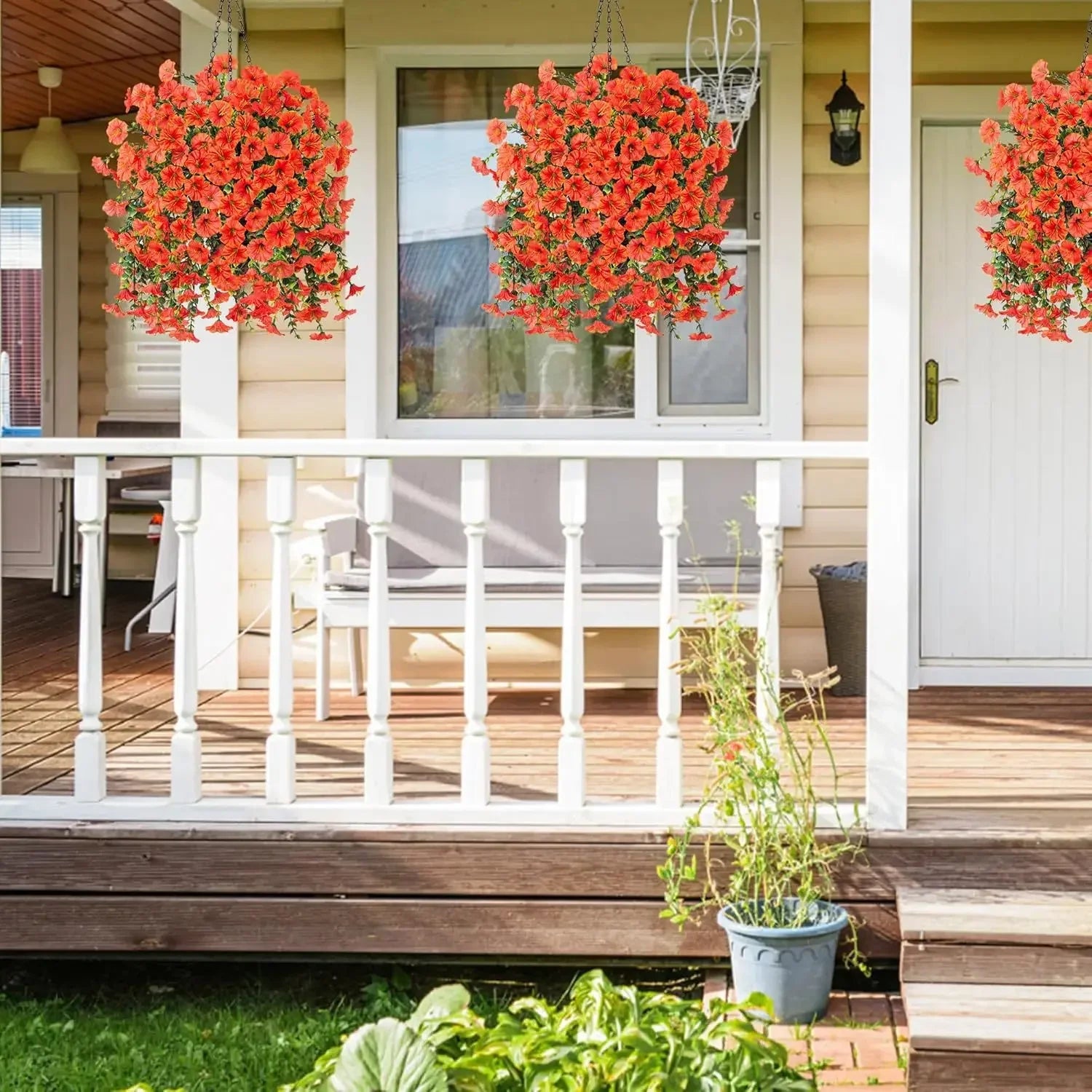 Artificial Hanging Flowers – UV-Resistant Room & Wedding Décor