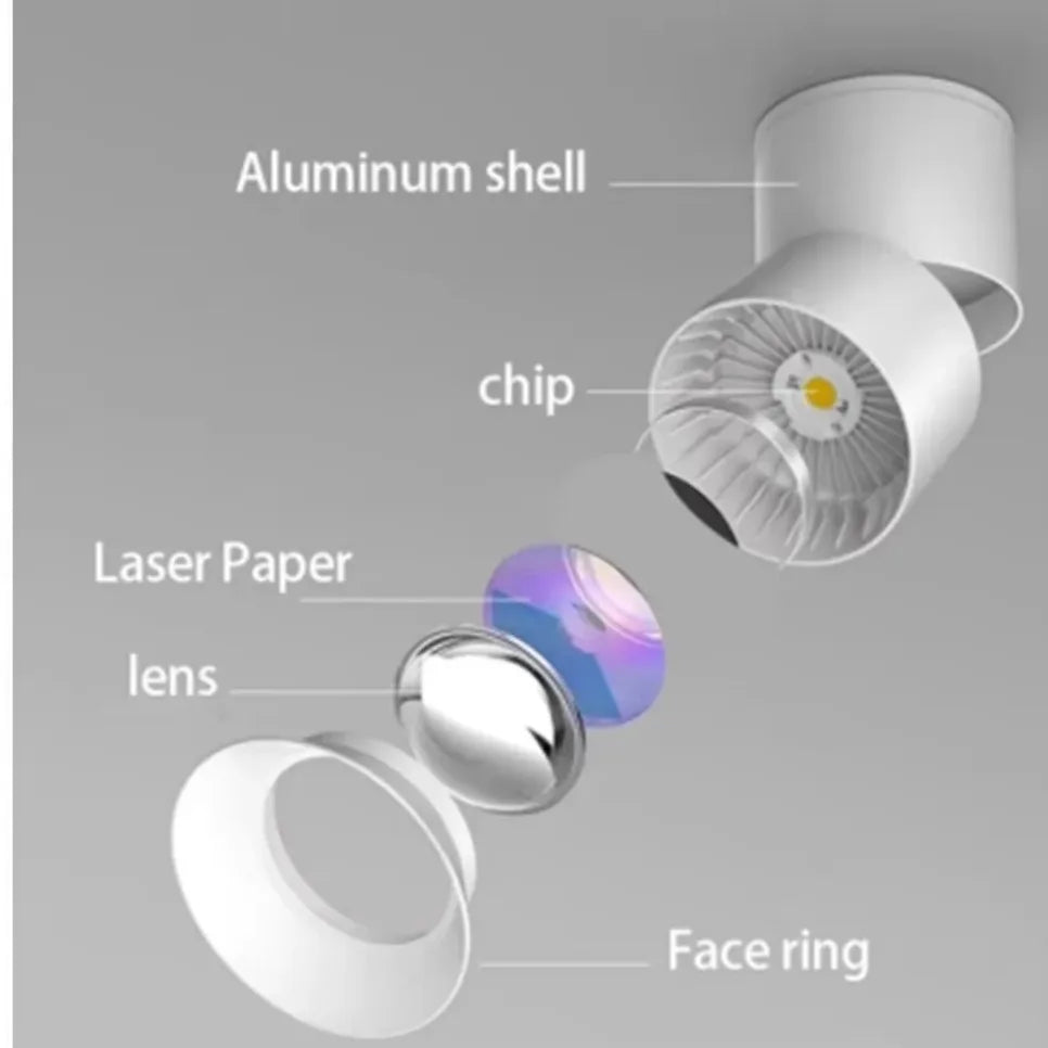 LED Sunset Ceiling Light – Projector Mood Lamp, 90-260V