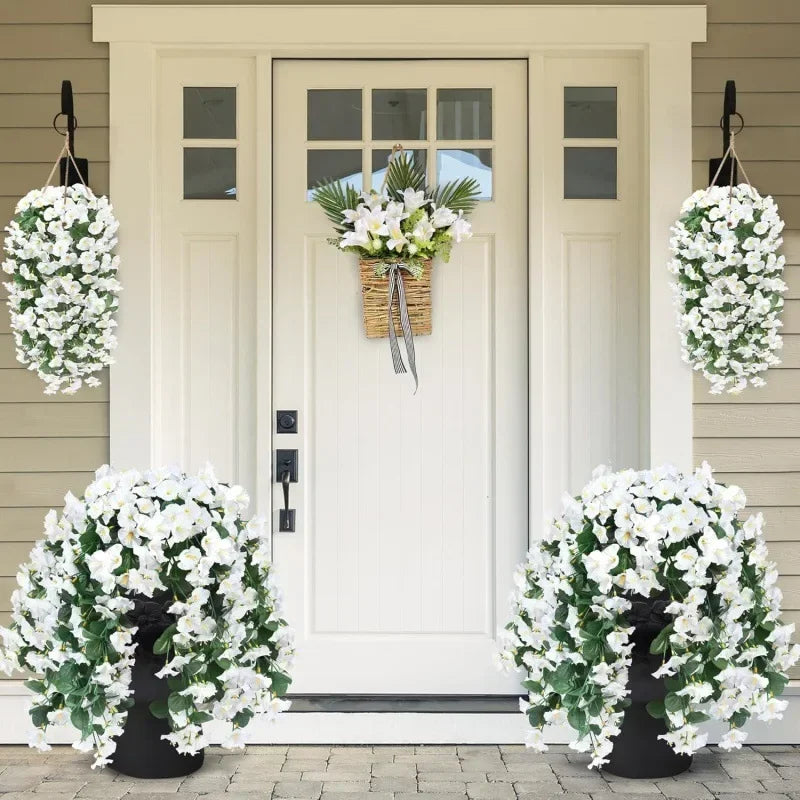 Artificial Hanging Flowers – UV-Resistant Room & Wedding Décor