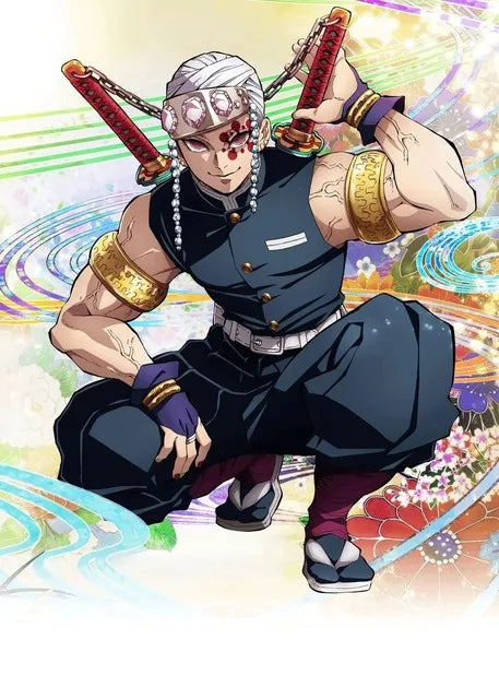 Demon Slayer Anime Canvas Poster – HD Wall Art for Kids